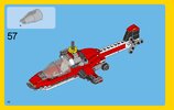 Istruzioni per la Costruzione - LEGO - Creator - 31047 - Aereo a elica: Page 42