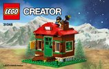 Istruzioni per la Costruzione - LEGO - Creator - 31048 - Baita sul lago: Page 1