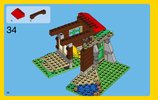 Istruzioni per la Costruzione - LEGO - Creator - 31048 - Baita sul lago: Page 38