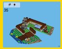 Istruzioni per la Costruzione - LEGO - Creator - 31048 - Baita sul lago: Page 35