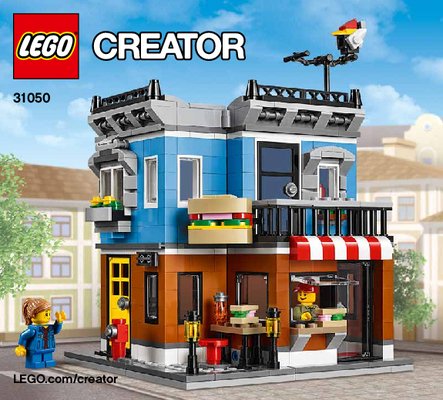 Istruzioni per la Costruzione - LEGO - Creator - 31050 - La drogheria: Page 1