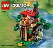 Istruzioni per la Costruzione - LEGO - Creator - 31053 - Avventure sulla casa sull'albero: Page 1