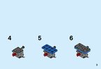 Istruzioni per la Costruzione - LEGO - Creator - 31054 - Locomotiva Blu: Page 3