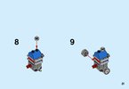 Istruzioni per la Costruzione - LEGO - Creator - 31054 - Locomotiva Blu: Page 21