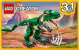 Istruzioni per la Costruzione - LEGO - Creator - 31058 - Dinosauro: Page 1