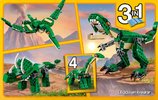 Istruzioni per la Costruzione - LEGO - Creator - 31058 - Dinosauro: Page 46