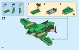 Istruzioni per la Costruzione - LEGO - Creator - 31058 - Dinosauro: Page 16