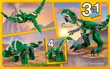 Istruzioni per la Costruzione - LEGO - Creator - 31058 - Dinosauro: Page 46