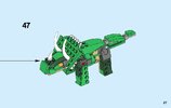 Istruzioni per la Costruzione - LEGO - Creator - 31058 - Dinosauro: Page 27