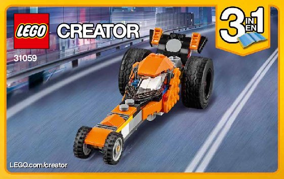 Istruzioni per la Costruzione - LEGO - Creator - 31059 - Super moto: Page 1