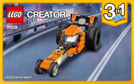 Istruzioni per la Costruzione - LEGO - Creator - 31059 - Super moto: Page 1