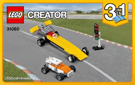 Istruzioni per la Costruzione - LEGO - Creator - 31060 - Campioni di acrobazie: Page 1