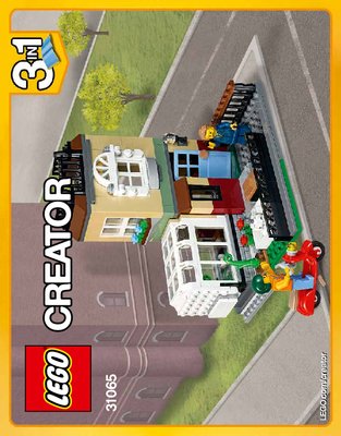 Istruzioni per la Costruzione - LEGO - Creator - 31065 - Casa di città: Page 1