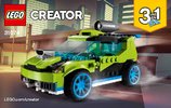 Istruzioni per la Costruzione - LEGO - 31074 - Rocket Rally Car: Page 1