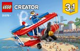 Istruzioni per la Costruzione - LEGO - 31076 - Daredevil Stunt Plane: Page 1