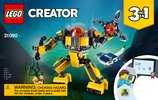 Istruzioni per la Costruzione - LEGO - 31090 - Underwater Robot: Page 1