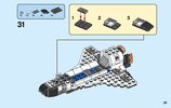 Istruzioni per la Costruzione - LEGO - 31091 - Shuttle Transporter: Page 35