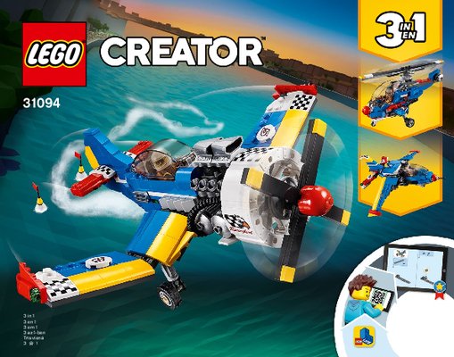 Istruzioni per la Costruzione - LEGO - 31094 - Race Plane: Page 1