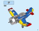 Istruzioni per la Costruzione - LEGO - 31094 - Race Plane: Page 83