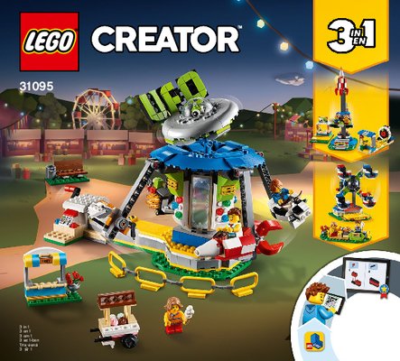 Istruzioni per la Costruzione - LEGO - 31095 - Fairground Carousel: Page 1