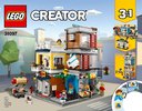 Istruzioni per la Costruzione - LEGO - 31097 - Townhouse Pet Shop & Café: Page 1