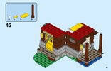 Istruzioni per la Costruzione - LEGO - 31098 - Outback Cabin: Page 47