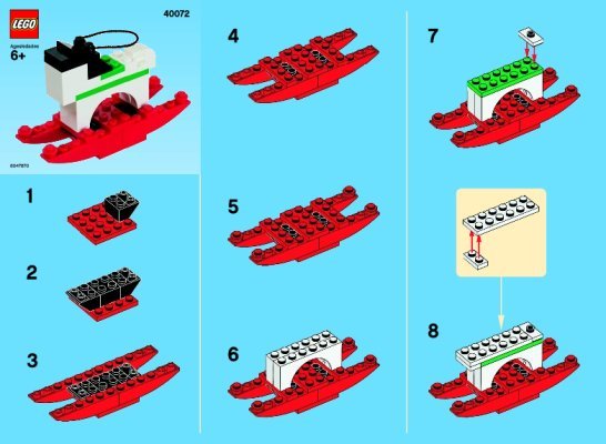 Istruzioni per la Costruzione - LEGO - 40072 - Monthly Minibuild Dec 2013: Page 1