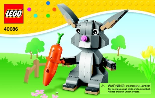 Istruzioni per la Costruzione - LEGO - 40086 - LEGO® Easter: Page 1