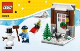 Istruzioni per la Costruzione - LEGO - 40124 - Divertimento invernale: Page 1