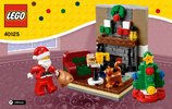 Istruzioni per la Costruzione - LEGO - 40125 - La visita di Babbo Natale: Page 1