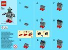 Istruzioni per la Costruzione - LEGO - 40128 - Monthly Mini Build March – Robot: Page 1