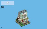 Istruzioni per la Costruzione - LEGO - 40141 - Bricktober Hotel: Page 42