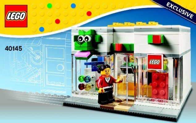 Istruzioni per la Costruzione - LEGO - 40145 - LEGO® Store: Page 1