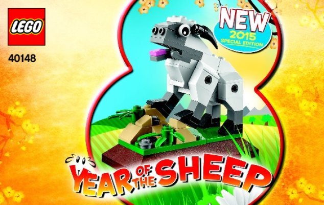 Istruzioni per la Costruzione - LEGO - 40148 - Lunar New Year 2015: Page 1