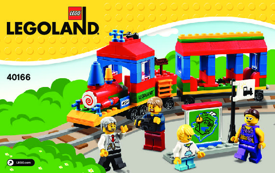 Istruzioni per la Costruzione - LEGO - 40166 - LEGOLAND Train: Page 1