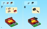 Istruzioni per la Costruzione - LEGO - 40181 - Bricktober Pizza Place: Page 6