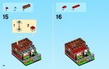 Istruzioni per la Costruzione - LEGO - 40181 - Bricktober Pizza Place: Page 10