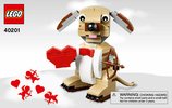 Istruzioni per la Costruzione - LEGO - 40201 - San Valentino: Page 1