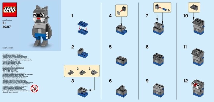 40217 - LEGO Monthly Mini Build October – Werewo