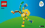 Istruzioni per la Costruzione - LEGO - 40225 - Rio 2016 Mascots: Page 1