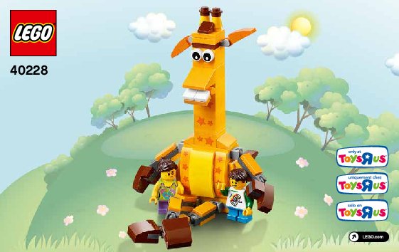 Istruzioni per la Costruzione - LEGO - 40228 - Geoffrey & Friends: Page 1