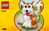 Istruzioni per la Costruzione - LEGO - 40235 - Year Of the Dog: Page 1