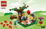 Istruzioni per la Costruzione - LEGO - 40236 - LEGO® Romantico picnic di San Valentino: Page 1