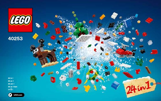 Istruzioni per la Costruzione - LEGO - 40253 - Christmas Build Up: Page 1