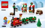 Istruzioni per la Costruzione - LEGO - 40262 - Viaggio sul treno natalizio LEGO®: Page 1