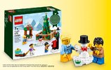 Istruzioni per la Costruzione - LEGO - 40262 - Viaggio sul treno natalizio LEGO®: Page 40