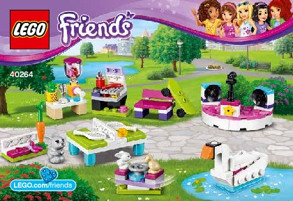 Istruzioni per la Costruzione - LEGO - Friends - 40264 - Set accessori LEGO® Friends Costruisci la tua Heartlake City: Page 1