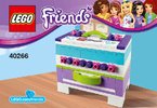 Istruzioni per la Costruzione - LEGO - 40266 - Friends Storage Box: Page 1