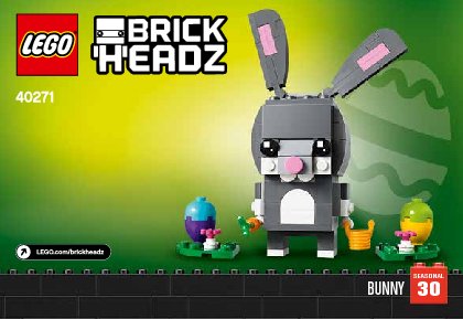 Istruzioni per la Costruzione - LEGO - 40271 - Easter Bunny: Page 1