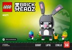 Istruzioni per la Costruzione - LEGO - 40271 - Easter Bunny: Page 1